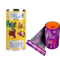 Custom Logo Laminated Food Packaging Plastic Roll Film